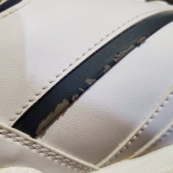 Mens Dexter Bowling Shoes White \ Blue Size 12M - Picture 11 of 13